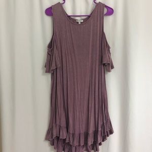 Jodifl Womens Purple Blouse Large